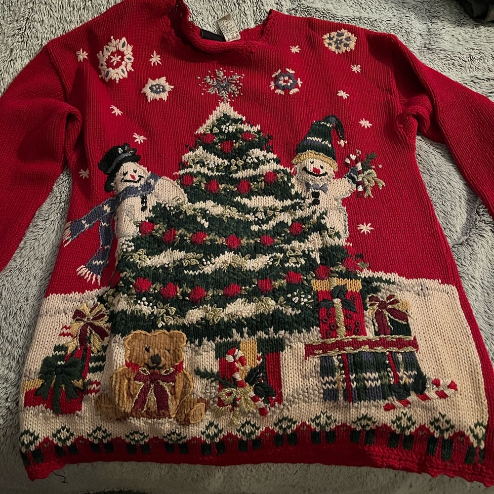 Christmas Snowman Sweater